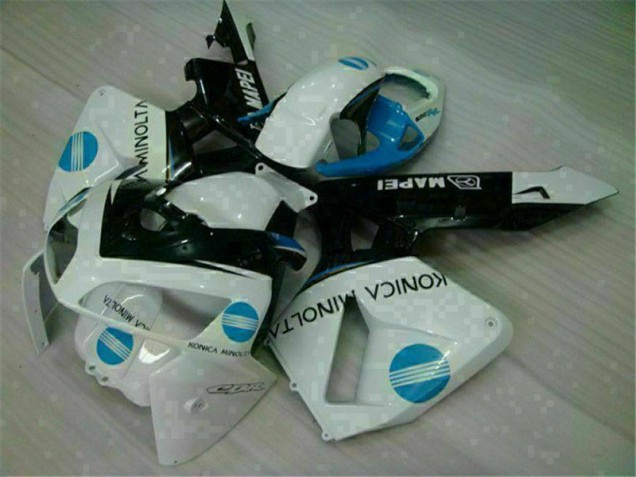 Buy 2005-2006 White Blue Honda CBR600RR Motorcyle Fairings