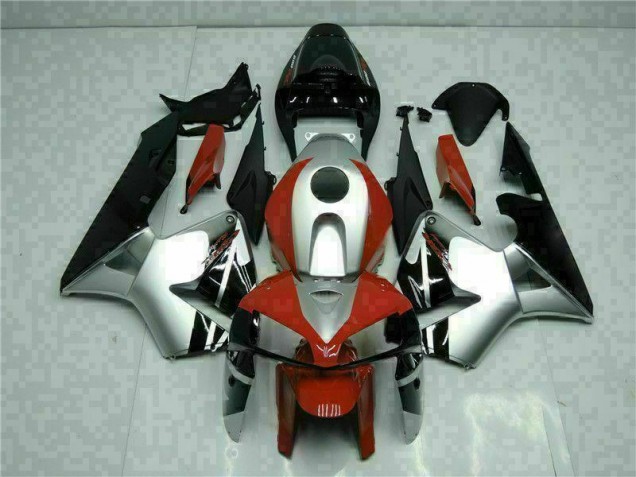 Buy 2005-2006 Black Silver Red Honda CBR600RR Motorcycle Fairings