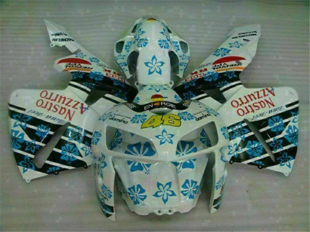 Buy 2005-2006 White Blue Nastro Azzurro 46 Honda CBR600RR Motorcycle Fairing Buy 2005-2006 White Blue Nastro Azzurro 46 Honda CBR600RR Motorcycle Fairing