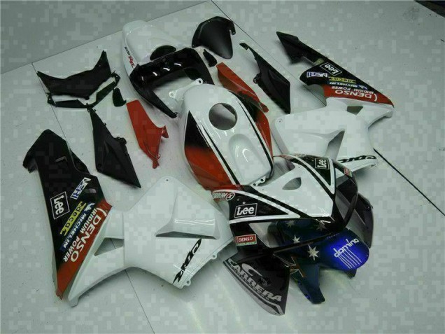 Buy 2005-2006 White Red Black Lee Honda CBR600RR Motorbike Fairing Buy 2005-2006 White Red Black Lee Honda CBR600RR Motorbike Fairing
