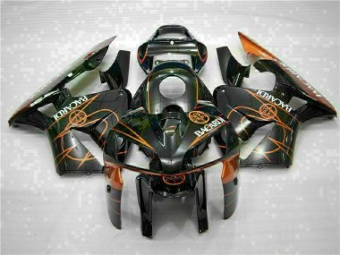 Buy 2005-2006 Black Orange BACARDI Honda CBR600RR Motorcycle Fairing