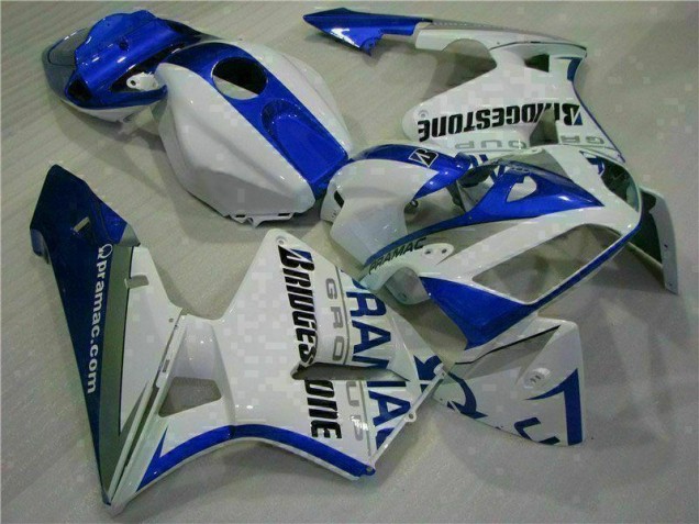Buy 2005-2006 White Blue Honda CBR600RR Motorcycle Fairing Kits