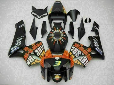 Buy 2005-2006 Black Honda CBR600RR Motorbike Fairing