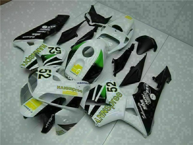 Buy 2005-2006 White Yellow Green 52 Honda CBR600RR Motorcycle Bodywork
