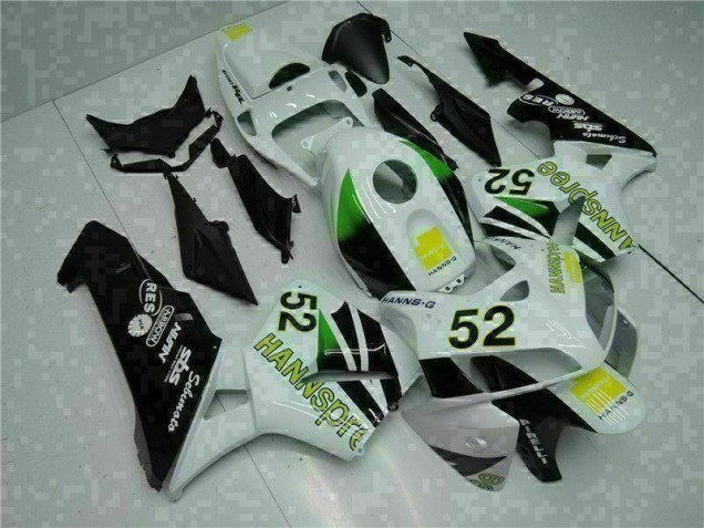 Buy 2005-2006 White Yellow Green 52 Honda CBR600RR Motorcycle Bodywork