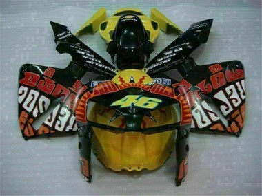 Buy 2005-2006 Black Red Yellow 46 Honda CBR600RR Motorcycle Fairing