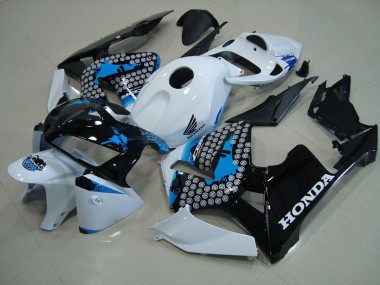 Buy 2005-2006 Matte Black with Red Sticker Honda CBR600RR Motorcyle Fairings