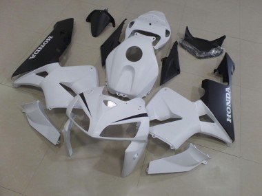 Buy 2005-2006 White Black Honda CBR600RR Motorcycle Fairing Kits & Plastic Bodywork MF3001
