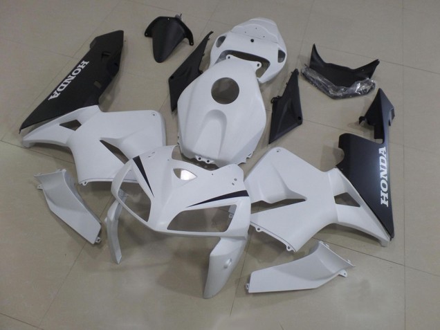 Buy 2005-2006 White Black Honda CBR600RR Motorcycle Fairings