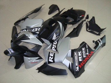 Buy 2005-2006 Matte Black Silver Repsol Honda CBR600RR Bike Fairings