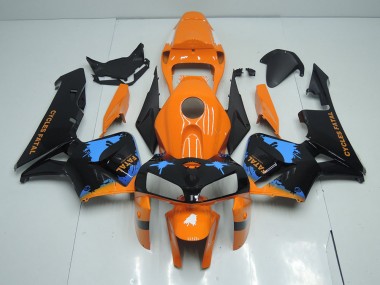 Buy 2005-2006 Orange Black Honda CBR600RR Motorcycle Fairings