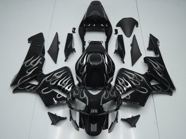 Buy 2005-2006 Silver Flame Honda CBR600RR Motorcycle Replacement Fairings