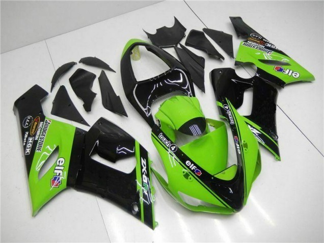 Buy 2005-2006 Green Kawasaki ZX6R Motorcycle Fairings Kit Buy 2005-2006 Green Kawasaki ZX6R Motorcycle Fairings Kit