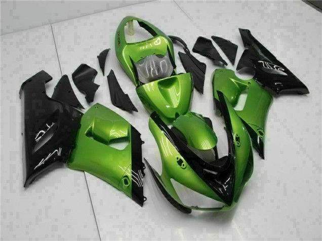 Buy 2005-2006 Green Kawasaki ZX6R Motorcycle Bodywork Buy 2005-2006 Green Kawasaki ZX6R Motorcycle Bodywork