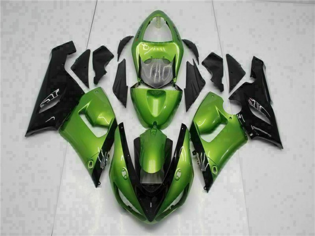 Buy 2005-2006 Green Kawasaki ZX6R Motorcycle Bodywork Buy 2005-2006 Green Kawasaki ZX6R Motorcycle Bodywork