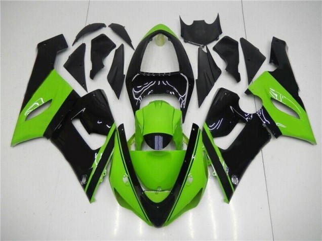 Buy 2005-2006 Green Black Kawasaki ZX6R Motor Fairings Buy 2005-2006 Green Black Kawasaki ZX6R Motor Fairings