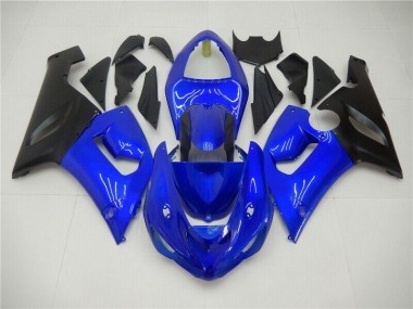 Buy 2005-2006 Blue Kawasaki ZX6R Bike Fairings