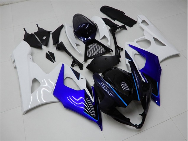 Buy 2005-2006 Blue White Suzuki GSXR 1000 Motorcycle Fairing Kits Buy 2005-2006 Blue White Suzuki GSXR 1000 Motorcycle Fairing Kits