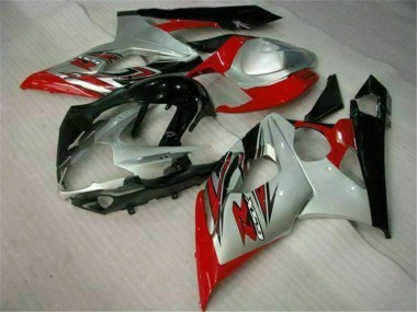 Buy 2005-2006 Red White Suzuki GSXR 1000 Motorcyle Fairings