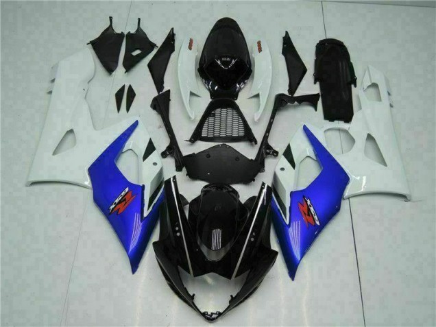 Buy 2005-2006 Blue White Suzuki GSXR 1000 Motorcycle Bodywork Buy 2005-2006 Blue White Suzuki GSXR 1000 Motorcycle Bodywork