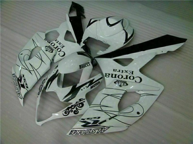 Buy 2005-2006 White Suzuki GSXR 1000 Motorbike Fairing Kits Buy 2005-2006 White Suzuki GSXR 1000 Motorbike Fairing Kits