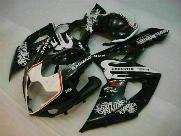Buy 2005-2006 White Black Suzuki GSXR 1000 Motorcycle Fairings Kit Buy 2005-2006 White Black Suzuki GSXR 1000 Motorcycle Fairings Kit