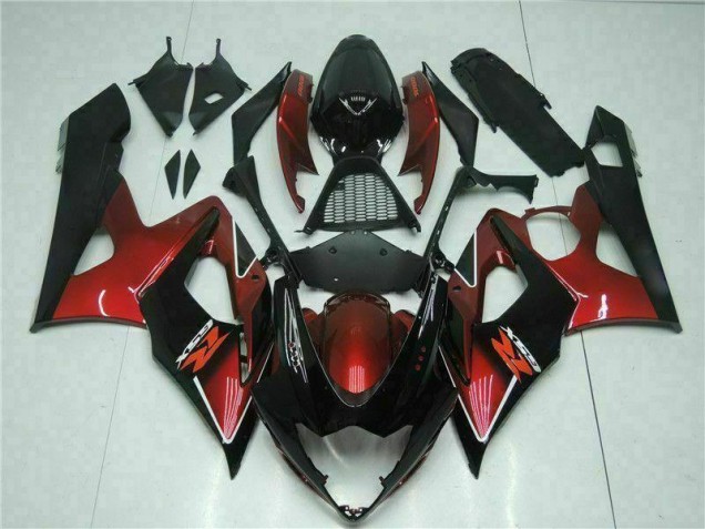 Buy 2005-2006 Red Black Suzuki GSXR 1000 Motorcycle Fairings & Bodywork