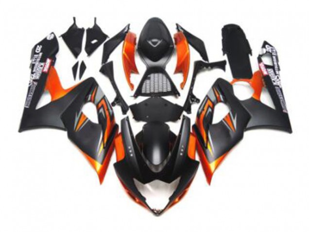 Buy 2005-2006 Black Orange Suzuki GSXR 1000 Motorbike Fairing