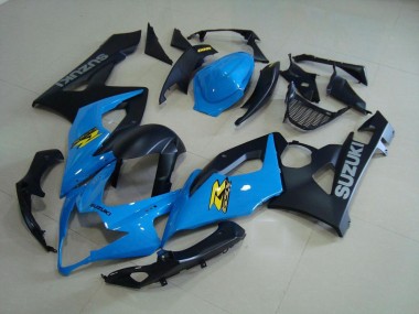 Buy 2005-2006 Blue and Matte Black Suzuki GSXR 1000 Bike Fairings