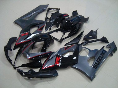 Buy 2005-2006 Black Red Decals Suzuki GSXR 1000 Moto Fairings