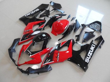 Buy 2005-2006 Red Black OEM Style Suzuki GSXR 1000 Bike Fairings