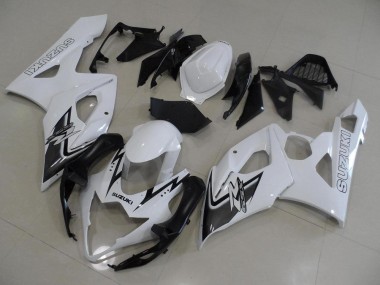 Buy 2005-2006 White and Black Suzuki GSXR 1000 Motorcyle Fairings