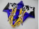 Buy 2006-2007 Yellow Blue Honda CBR1000RR Replacement Motorcycle Fairings