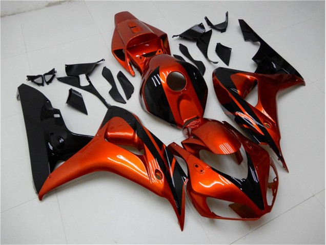 Buy 2006-2007 Orange Black Honda CBR1000RR Motorcycle Fairings Kit Buy 2006-2007 Orange Black Honda CBR1000RR Motorcycle Fairings Kit