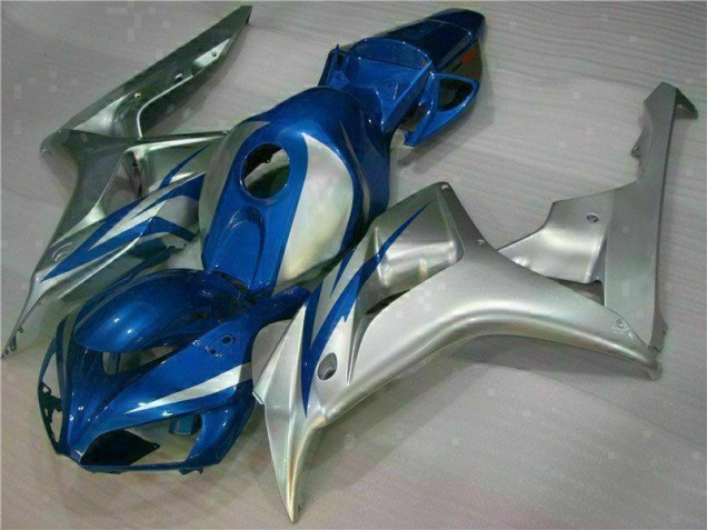 Buy 2006-2007 Blue Silver Honda CBR1000RR Motorcycle Fairings Kits Buy 2006-2007 Blue Silver Honda CBR1000RR Motorcycle Fairings Kits