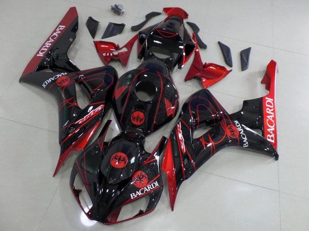 Buy 2006-2007 Black Bacardi Honda CBR1000RR Motorbike Fairing Buy 2006-2007 Black Bacardi Honda CBR1000RR Motorbike Fairing