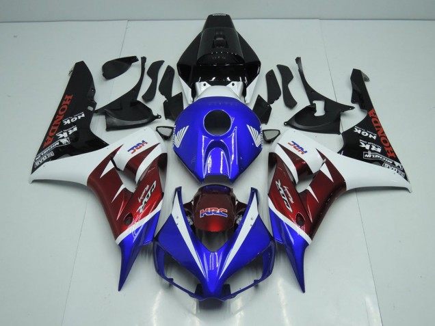 Buy 2006-2007 Burgandy and Blue Honda CBR1000RR Bike Fairing Buy 2006-2007 Burgandy and Blue Honda CBR1000RR Bike Fairing