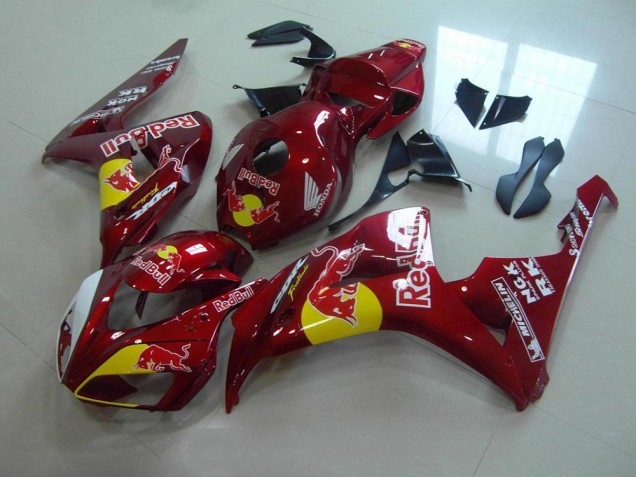Buy 2006-2007 Candy Red Red Bull Honda CBR1000RR Motorcylce Fairings Buy 2006-2007 Candy Red Red Bull Honda CBR1000RR Motorcylce Fairings