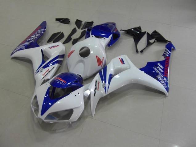 Buy 2006-2007 Pearl White Blue Honda CBR1000RR Motorcycle Fairings Kits Buy 2006-2007 Pearl White Blue Honda CBR1000RR Motorcycle Fairings Kits