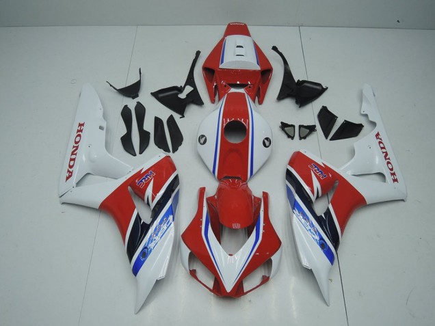 Buy 2006-2007 Red White Blue HRC Honda CBR1000RR Motorcycle Replacement Fairings Buy 2006-2007 Red White Blue HRC Honda CBR1000RR Motorcycle Replacement Fairings