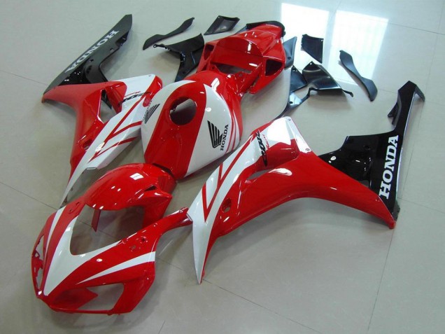Buy 2006-2007 Red White Honda CBR1000RR Motorcycle Fairing Kits Buy 2006-2007 Red White Honda CBR1000RR Motorcycle Fairing Kits