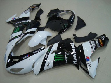 Buy 2006-2007 White Monster Kawasaki ZX10R Motorcycle Bodywork