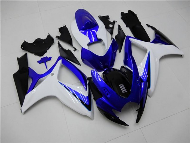 Buy 2006-2007 Blue White Suzuki GSXR 600/750 Motorbike Fairing