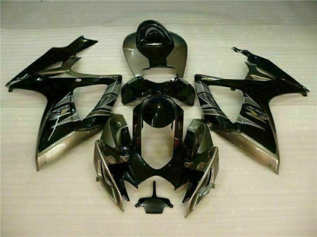 Buy 2006-2007 Black Grey Suzuki GSXR 600/750 Motorcycle Fairing Kits