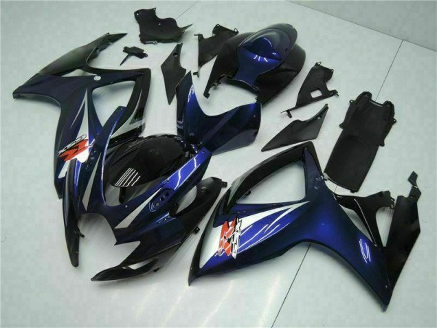 Buy 2006-2007 Black Blue Suzuki GSXR 600/750 Motorbike Fairing Kits
