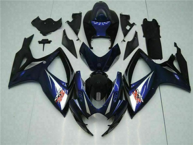 Buy 2006-2007 Black Blue Suzuki GSXR 600/750 Motorbike Fairing Kits