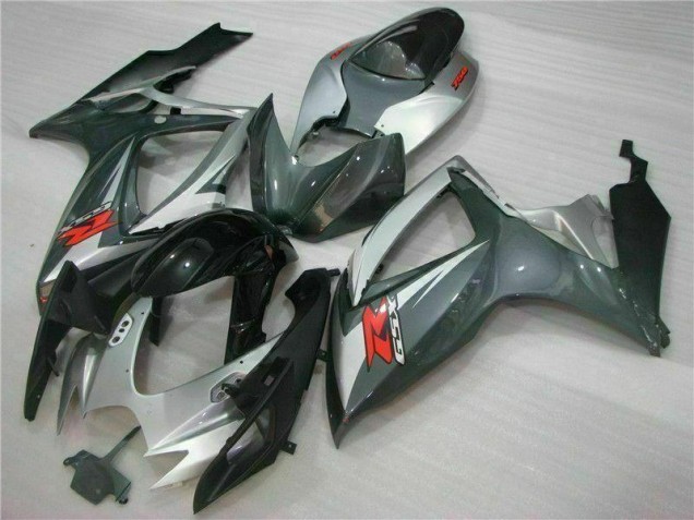Buy 2006-2007 Silver Black Suzuki GSXR 600/750 Motorcycle Fairings Kits Buy 2006-2007 Silver Black Suzuki GSXR 600/750 Motorcycle Fairings Kits