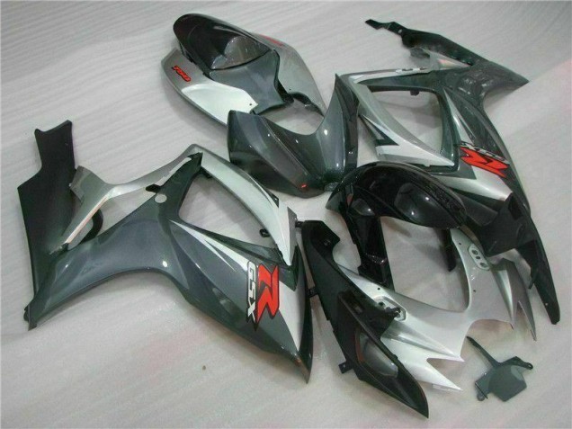 Buy 2006-2007 Silver Black Suzuki GSXR 600/750 Motorcycle Fairings Kits Buy 2006-2007 Silver Black Suzuki GSXR 600/750 Motorcycle Fairings Kits