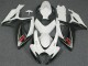 Buy 2006-2007 White Suzuki GSXR 600/750 Motorcycle Fairing Kits