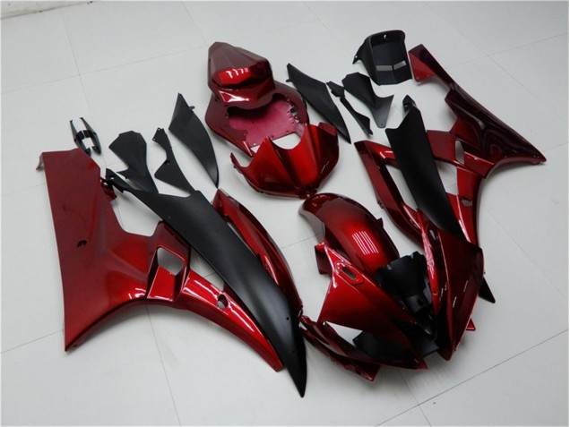 Buy 2006-2007 Red Black Yamaha YZF R6 Bike Fairings Buy 2006-2007 Red Black Yamaha YZF R6 Bike Fairings